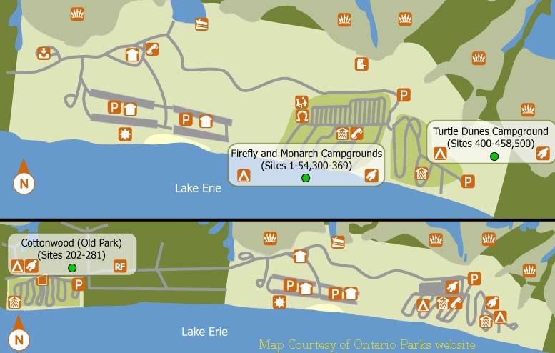 Long Point Park Map
